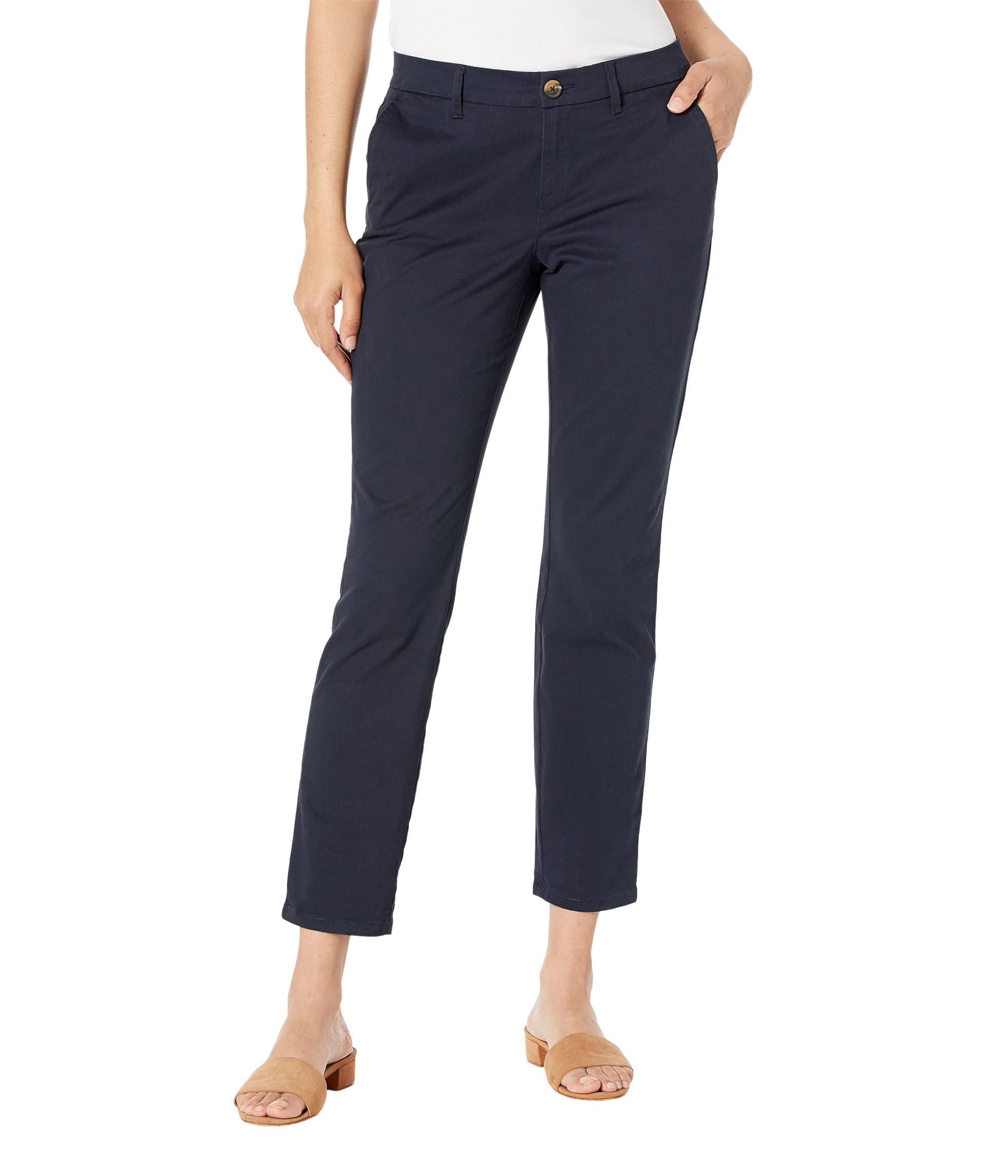 Foto 2 pulgar | Pantalones Tommy Hilfiger Hampton Chino Azul Marino Talla 2 - Venta Internacional.