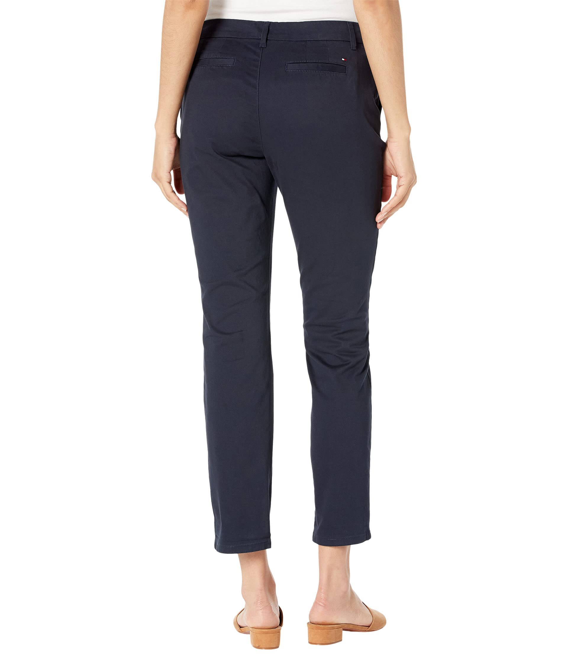 Foto 3 pulgar | Pantalones Tommy Hilfiger Hampton Chino Azul Marino Talla 2 - Venta Internacional.