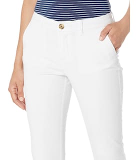 Foto 3 | Pantalones Tommy Hilfiger Hampton Chino Blancos Talla 16 - Venta Internacional.