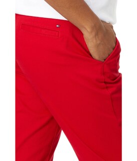 Foto 3 | Pantalones Tommy Hilfiger Hampton Chino Escarlata De Pierna Recta - Venta Internacional.