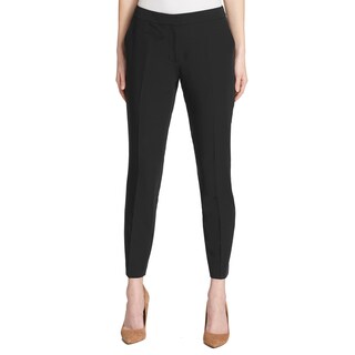 Foto 1 | Pantalones De Vestir Tommy Hilfiger De Piernas Rectas Para Mujer, Negros, 12 - Venta Internacional.