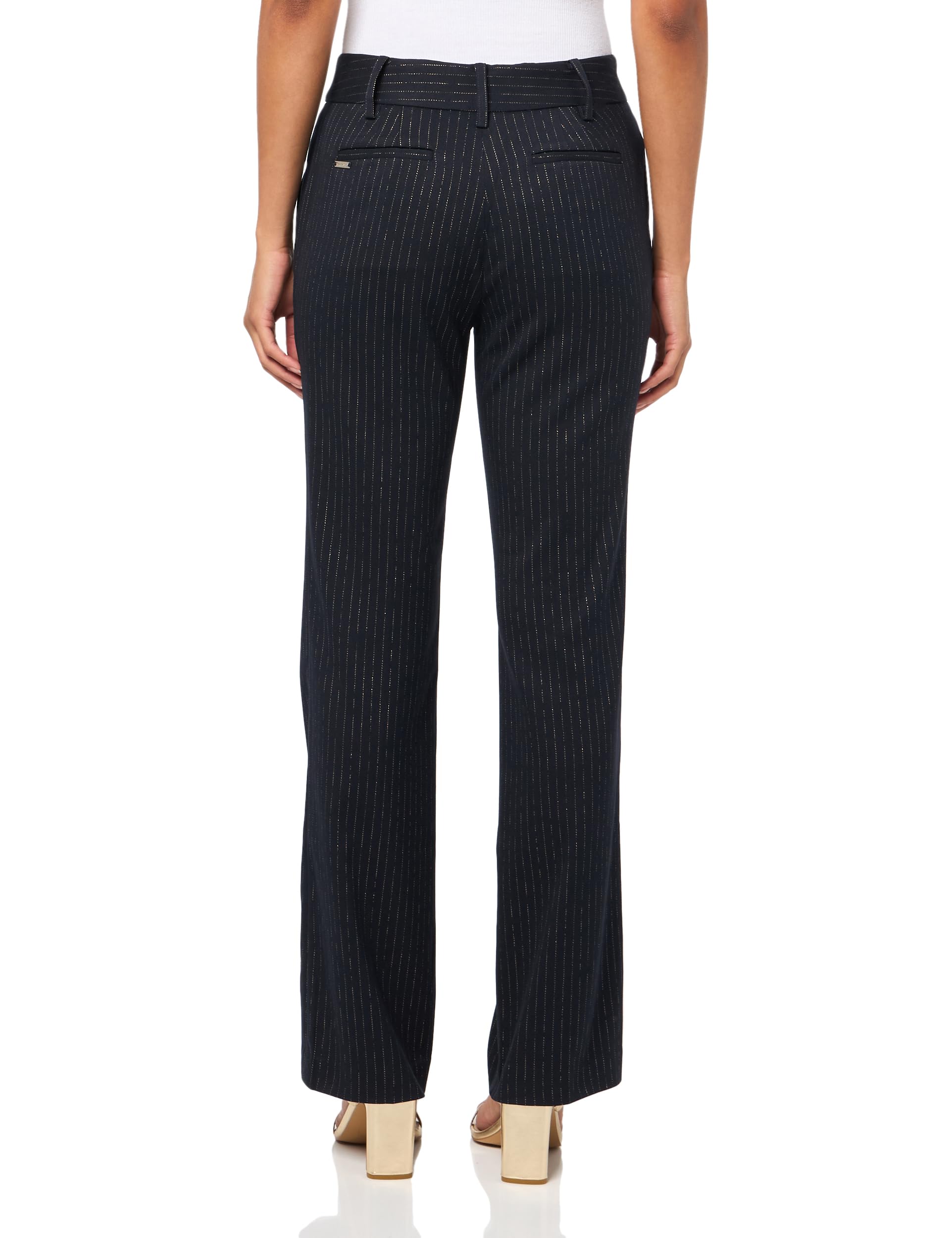 Foto 3 pulgar | Pantalones De Vestir Tommy Hilfiger Sutton Bootcut Para Mujer Midnight 6 - Venta Internacional.