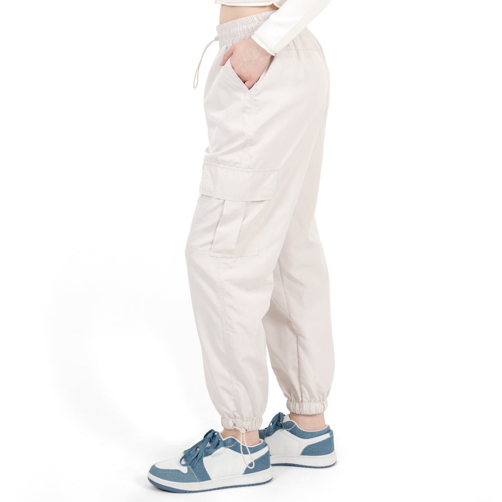 Foto 2 | Pantalón Para Mujer Jogger Saka Cargo 2 Bolsas Quarry Color Khaki