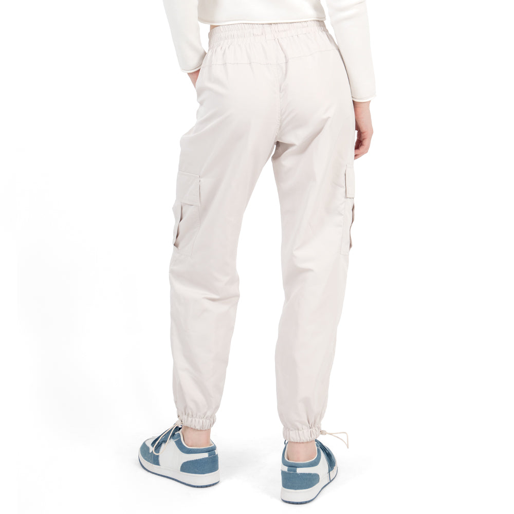Foto 4 pulgar | Pantalón Para Mujer Jogger Saka Cargo 2 Bolsas Quarry Color Khaki