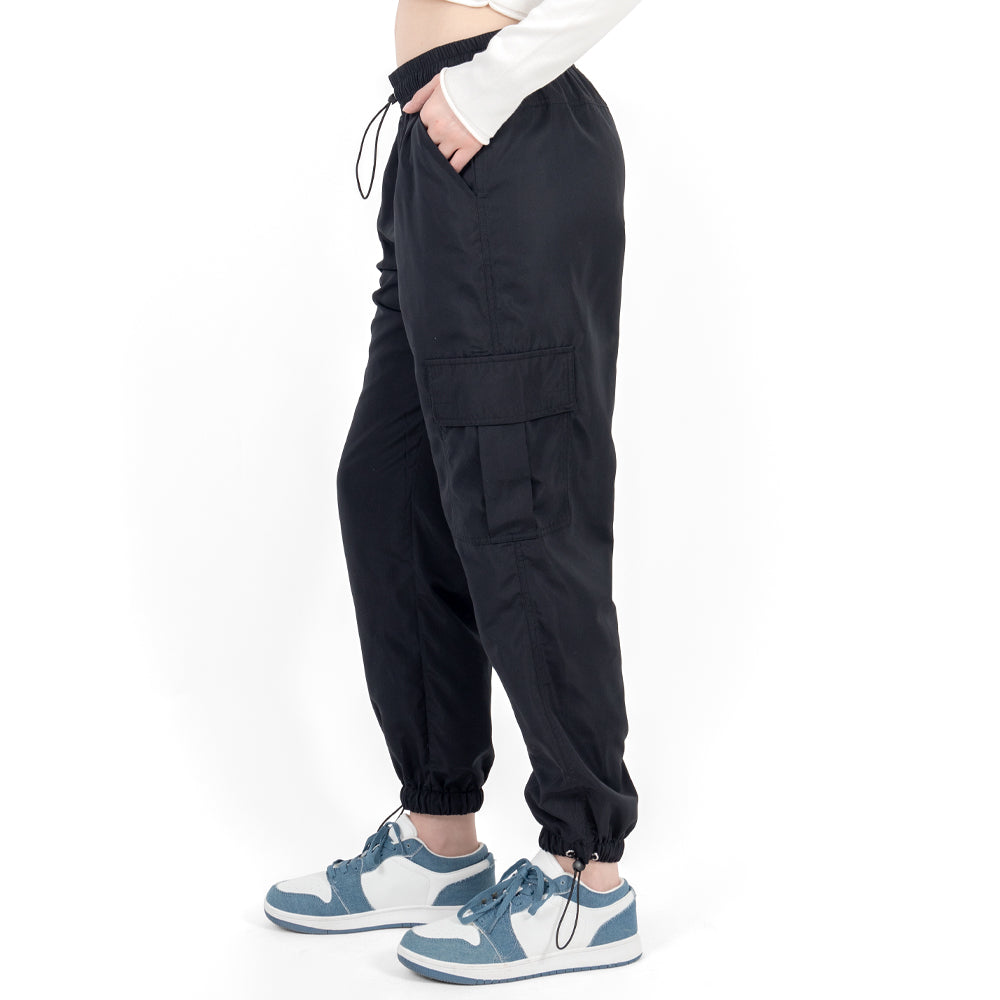 Foto 3 pulgar | Pantalón Para Mujer Jogger Saka Cargo 2 Bolsas Quarry Color Negro