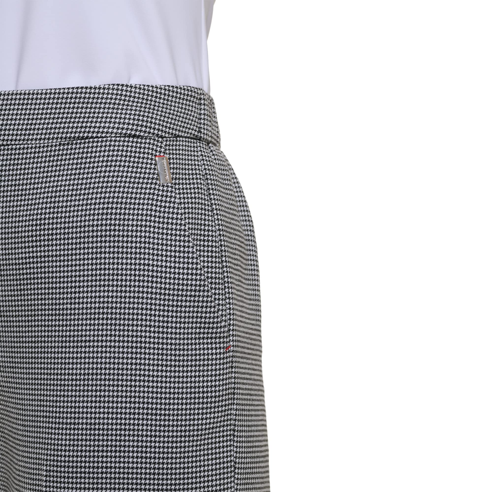 Foto 3 pulgar | Pantalones Tommy Hilfiger Sloane Para Mujer Negro/marfil Talla 4 - Venta Internacional.