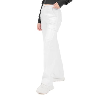 Foto 2 | Pantalón Lady Twill High Waist Para Mujer Quarry Color Blanco