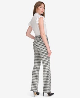 Foto 2 | Pantalones Tommy Hilfiger Bootcut Sutton Para Mujer, Color Negro/perla, Talla 4 - Venta Internacional.