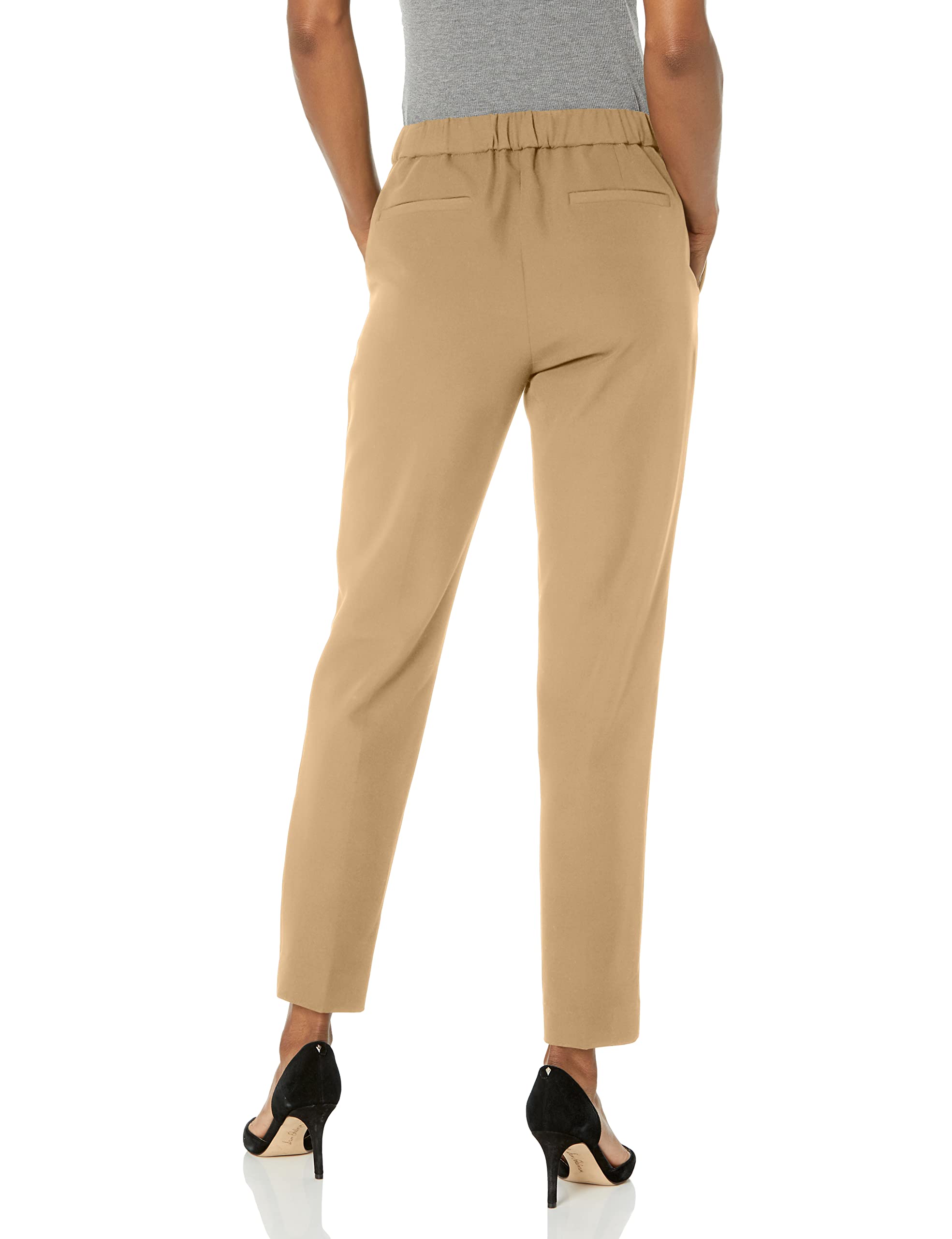 Foto 3 pulgar | Pantalones Tommy Hilfiger Sloane Work De Cintura Elástica De Cintura Media Para Mujer - Venta Internacional.