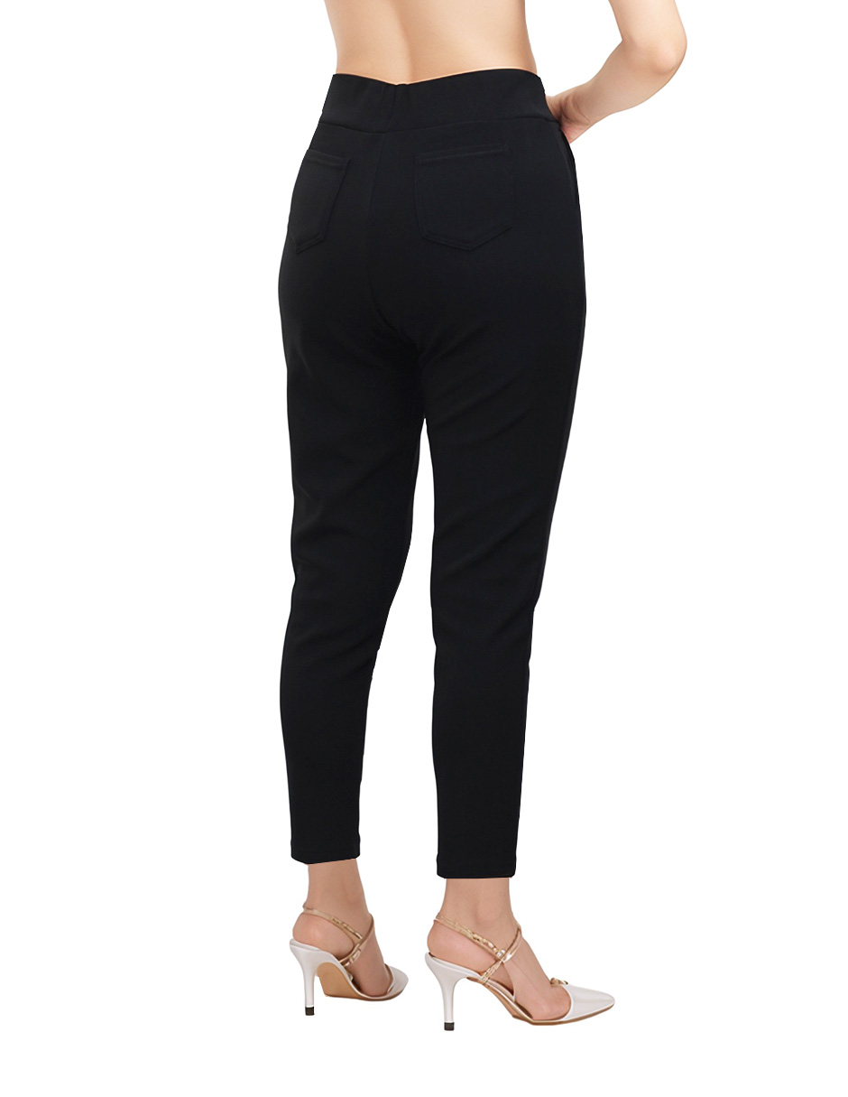 Foto 2 | Pantalón Recto Entubado Cadena Beddel P92202 Negro S/m