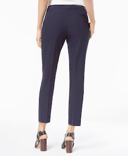 Foto 2 | Pantalones De Vestir Tommy Hilfiger Con Piernas Rectas Midnight Multi - Venta Internacional.