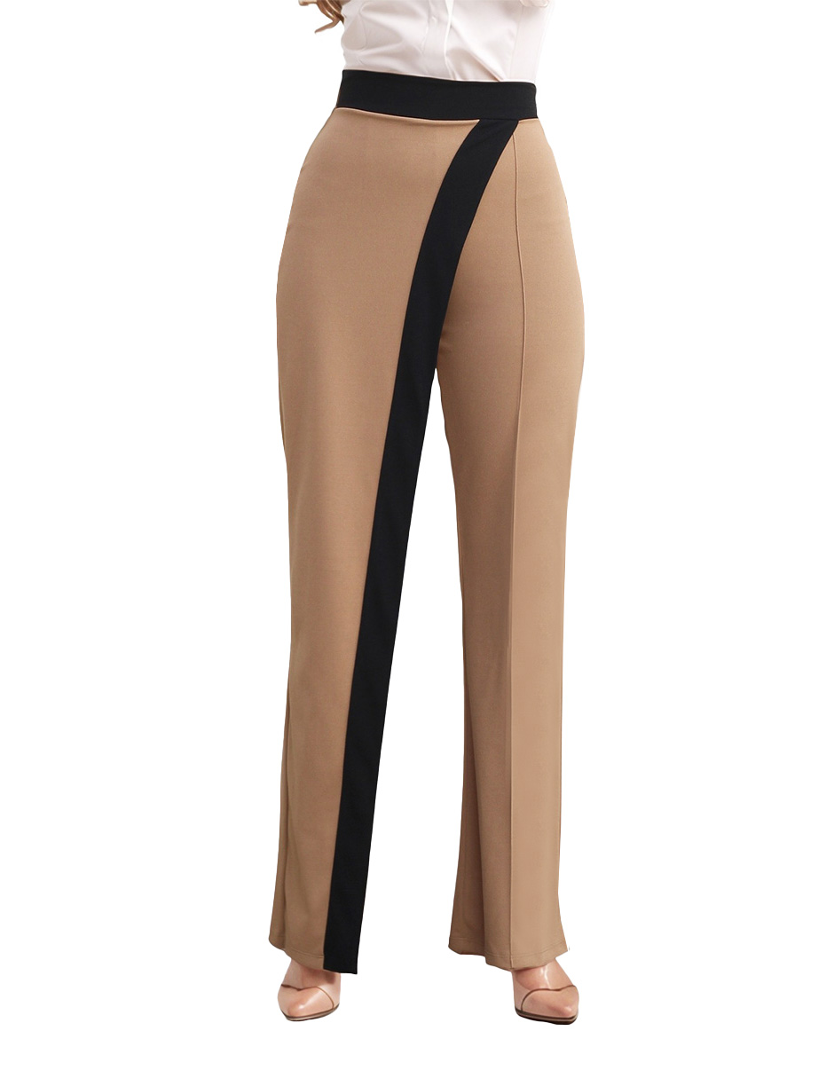 Foto 2 pulgar | Pantalón Casual / Formal Recto Rouss Beige
