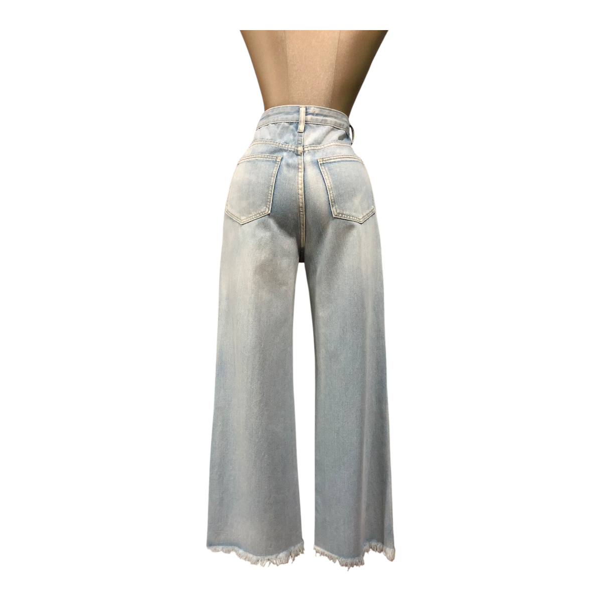 Foto 6 | Pantalón De Mezclilla Flores Para Dama Erivel
