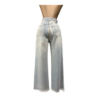 Foto 6 | Pantalón De Mezclilla Flores Para Dama Erivel