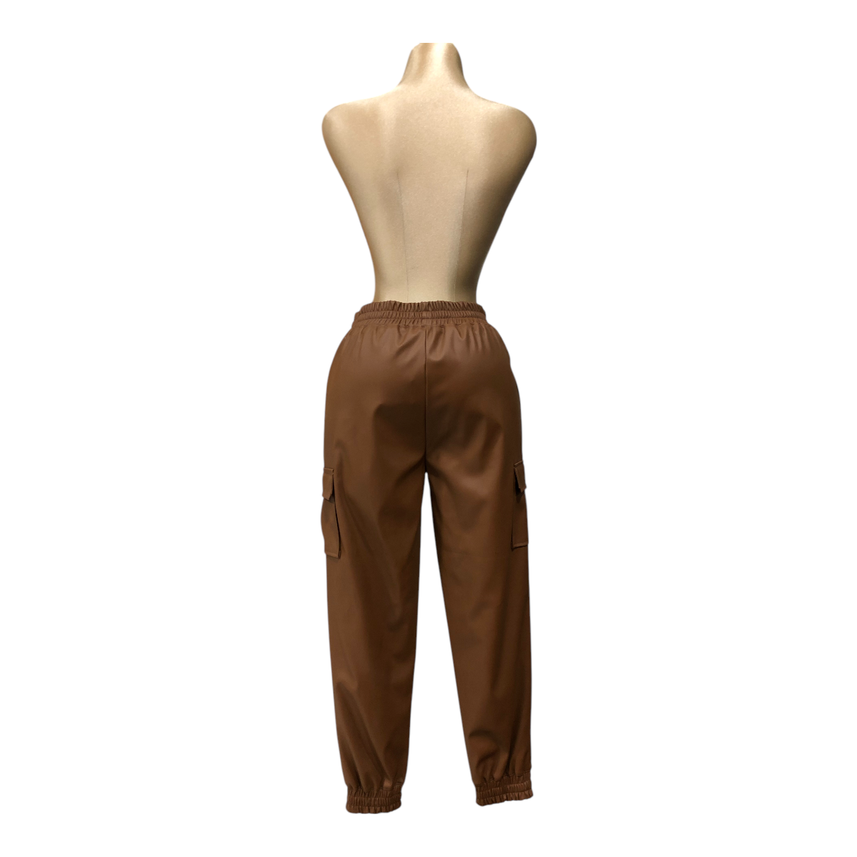 Foto 4 pulgar | Pantalón Para Dama Efecto Piel Erivel