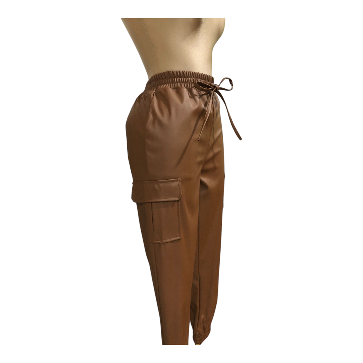 Foto 4 | Pantalón Para Dama Efecto Piel Erivel