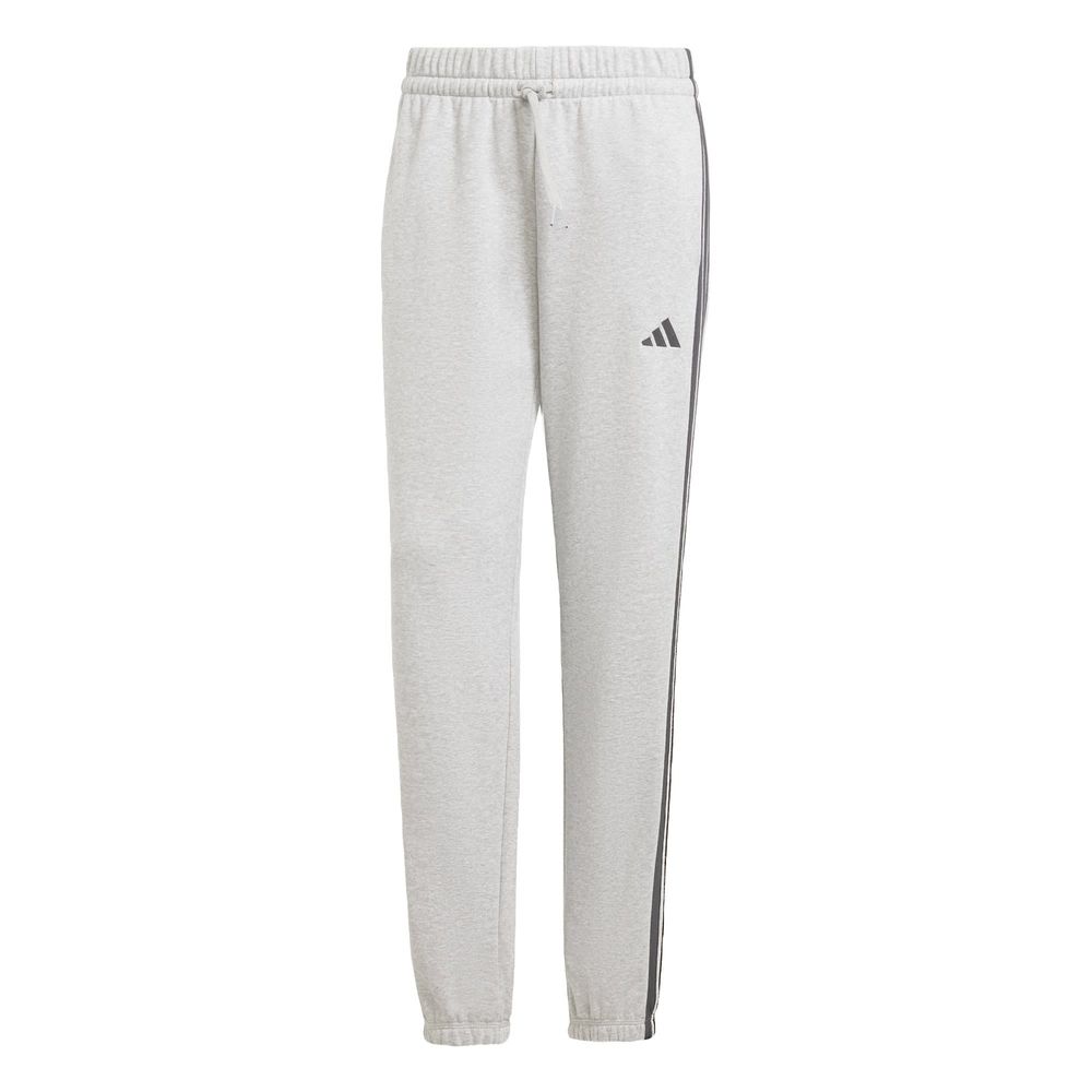 Foto 1 | Pants Essentials French Terry Cuffed 3 Franjas Adidas Gris Mujer