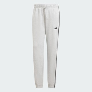 Foto 3 | Pants Essentials French Terry Cuffed 3 Franjas Adidas Gris Mujer