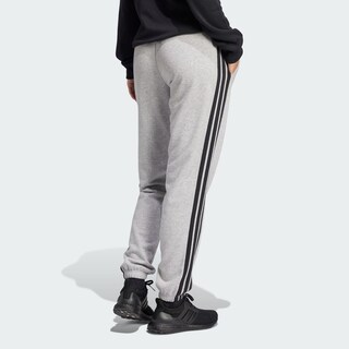 Foto 4 | Pants Essentials French Terry Cuffed 3 Franjas Adidas Gris Mujer