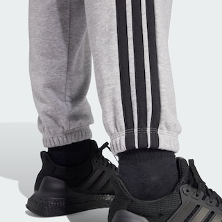 Foto 7 | Pants Essentials French Terry Cuffed 3 Franjas Adidas Gris Mujer