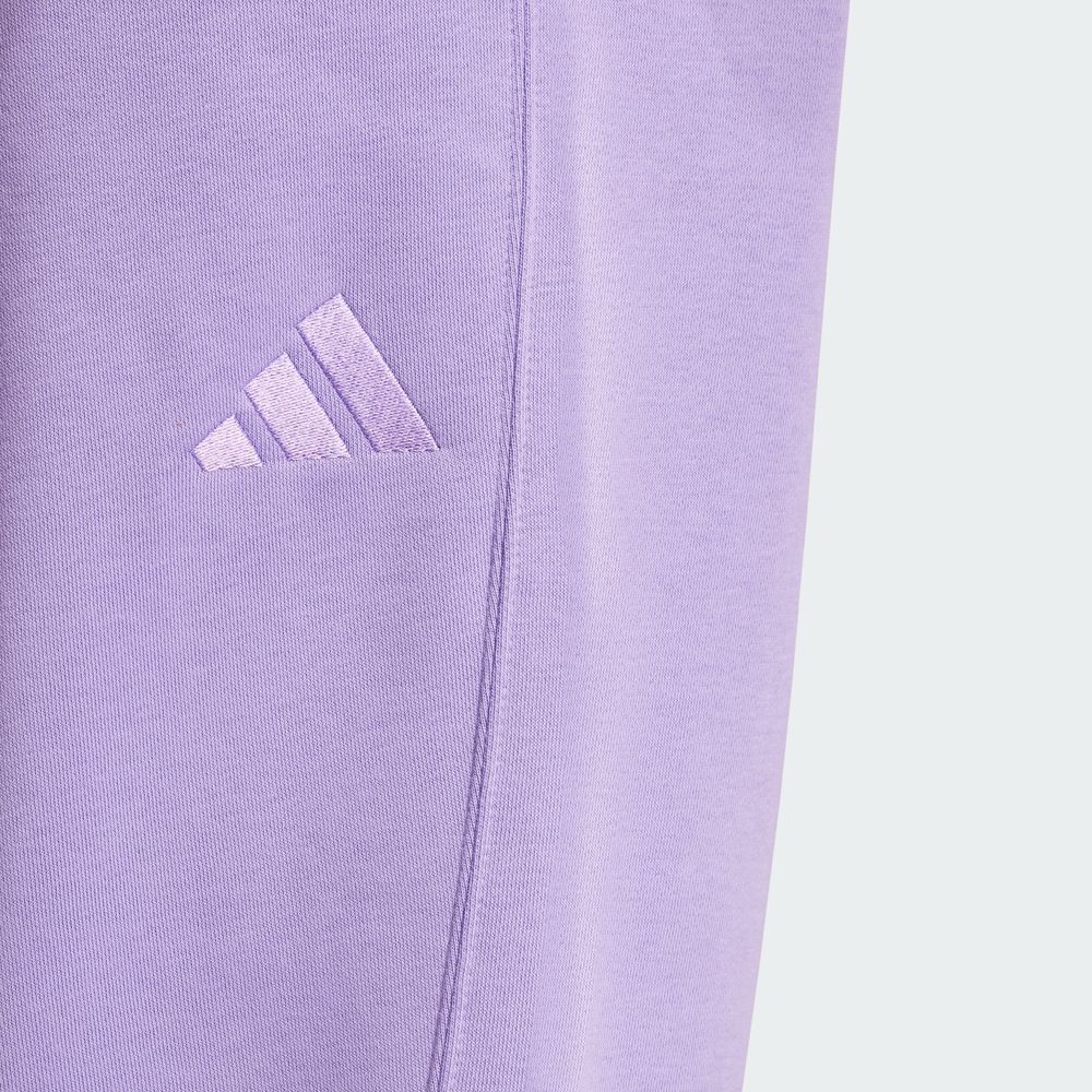 Foto 8 pulgar | Pants Essentials French Terry Cuffed 3 Franjas Adidas Negro Mujer