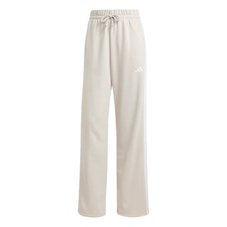 Foto 1 | Pants Essentials 3 Tiras Dobladillo Abierto Felpa Francesa Adidas Gris Mujer