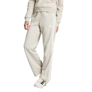 Foto 2 | Pants Essentials 3 Tiras Dobladillo Abierto Felpa Francesa Adidas Gris Mujer