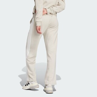 Foto 4 | Pants Essentials 3 Tiras Dobladillo Abierto Felpa Francesa Adidas Gris Mujer