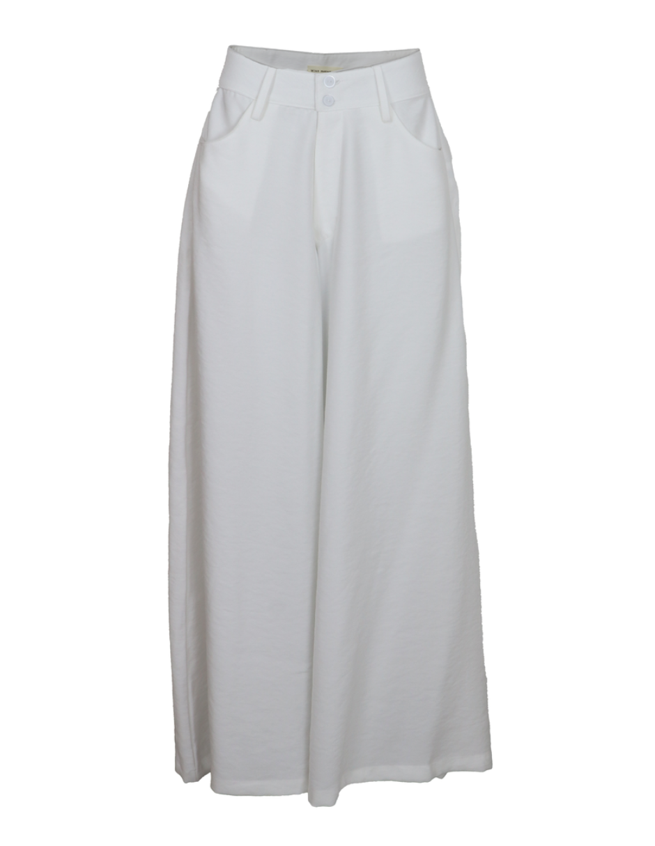 Foto 1 | Pantalón Palazzo Inez J&b Color Blanco Para Dama