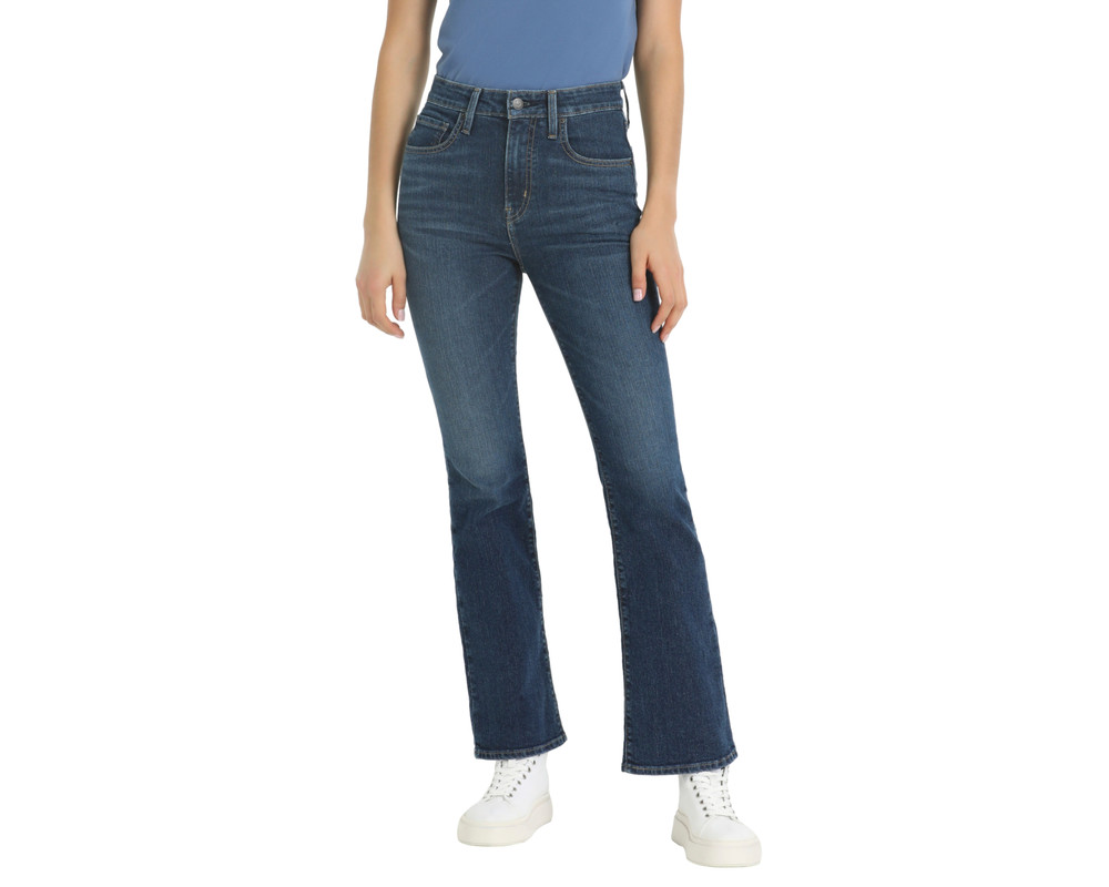Foto 2 pulgar | Jeans Bootcut Levi’s Azul High-rise 725 para Mujer