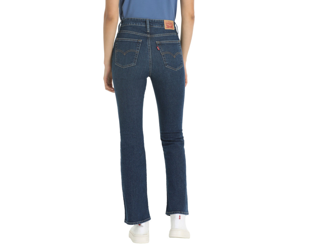 Foto 4 pulgar | Jeans Bootcut Levi’s Azul High-rise 725 para Mujer