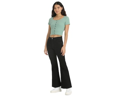 Foto 4 | Jeans Levi’s High Rise Flare para Mujer