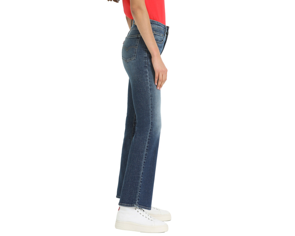 Foto 3 pulgar | Jeans Levi’s High Rise Flare Azul para Mujer
