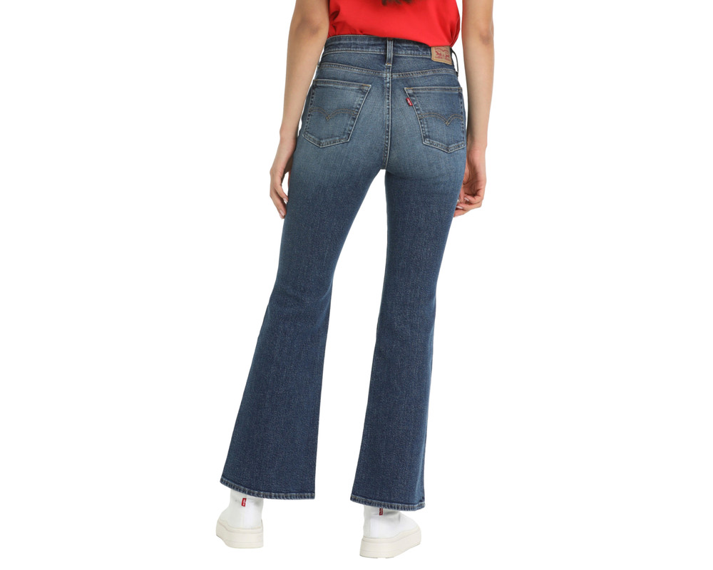Foto 4 pulgar | Jeans Levi’s High Rise Flare Azul para Mujer