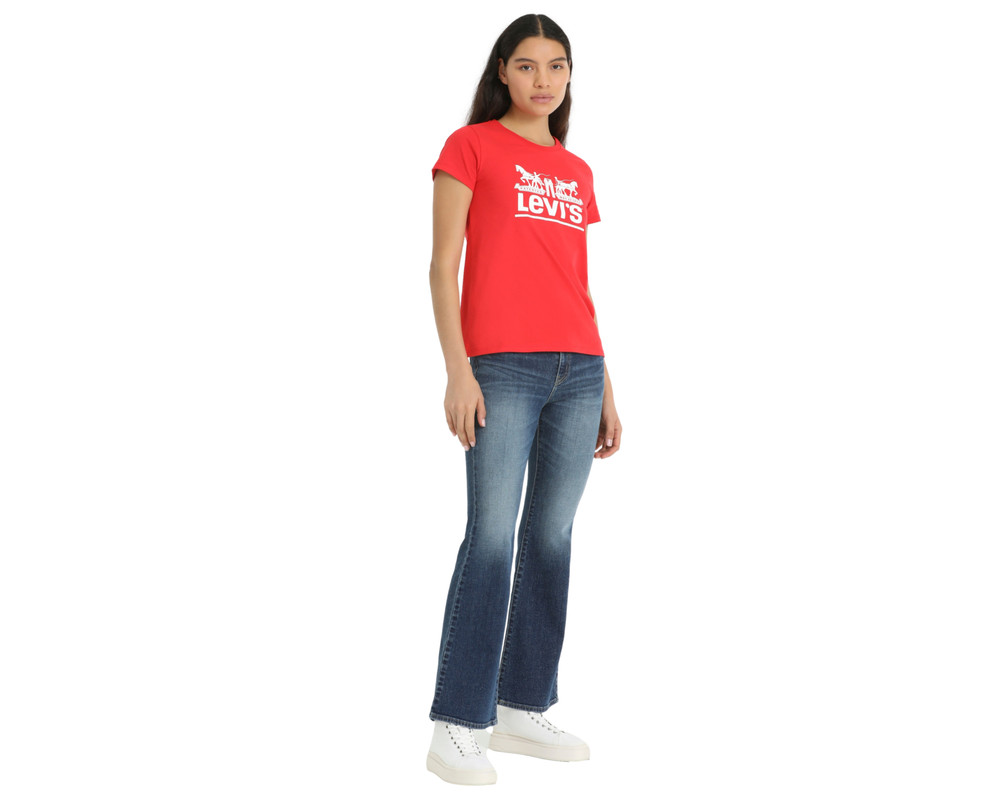 Foto 5 pulgar | Jeans Levi’s High Rise Flare Azul para Mujer