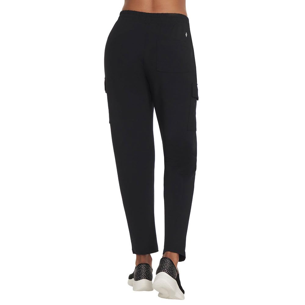 Foto 4 pulgar | Pantalones Cargo Skechers Go Walk Sin Cordones Para Mujer, Negro Atrevido - Venta Internacional.
