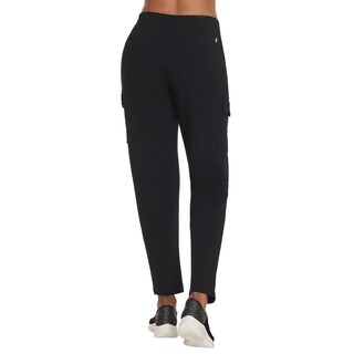 Foto 3 | Pantalones Cargo Skechers Go Walk Sin Cordones Para Mujer, Negro Atrevido - Venta Internacional.