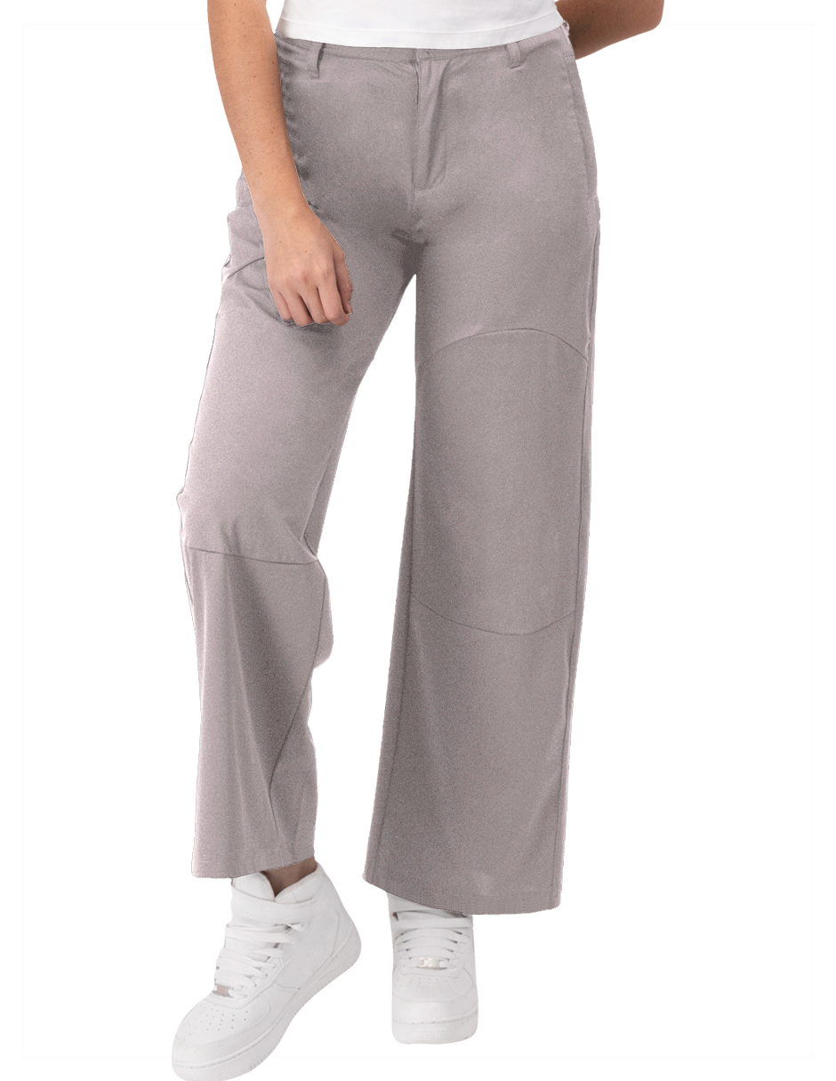 Foto 2 pulgar | Pantalon Mujer Roosevelt Villa-le2502 Beige