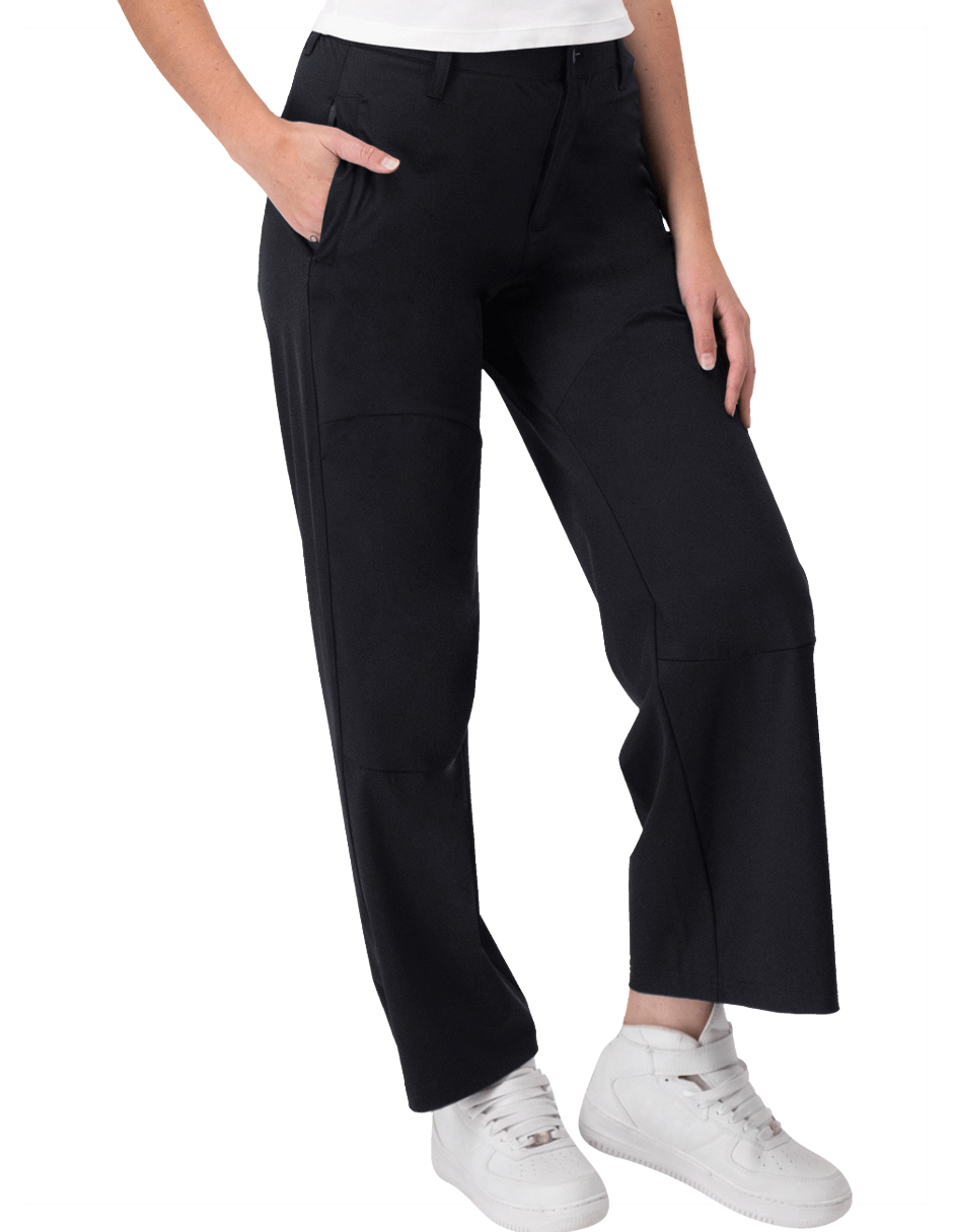 Foto 3 pulgar | Pantalón Roosevelt Villa-LE2502 Negro para Mujer