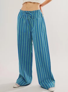 Foto 3 | Pantalones Acelit Para Mujer, Casual, A Rayas, Color Block 2025, Otoño - Venta Internacional.