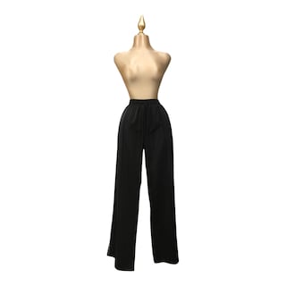 Foto 2 | Pantalón Resorte Cintura Negro Erivel
