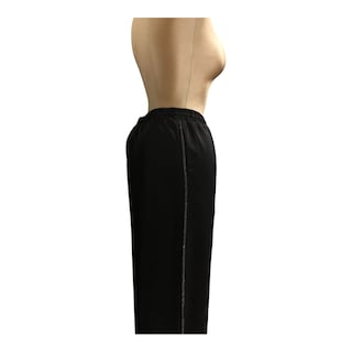 Foto 3 | Pantalón Resorte Cintura Negro Erivel