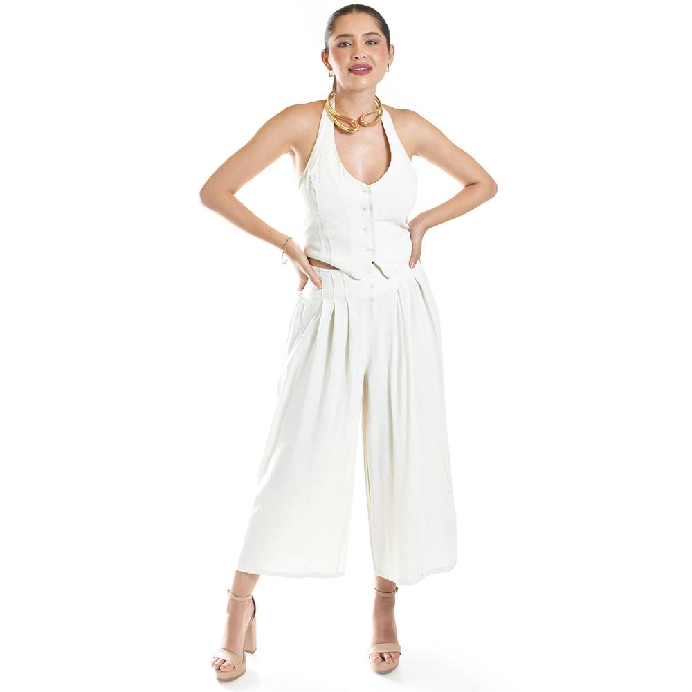Foto 7 pulgar | Set De Lino Elegante Roman Fashion /juvenil, 93016-9225 (arena) Beige