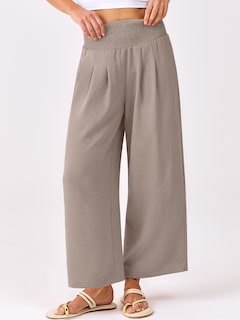 Foto 2 | Pantalones Palazzo Anrabess Para Mujer, Cintura Alta, Pernera Ancha - Venta Internacional.