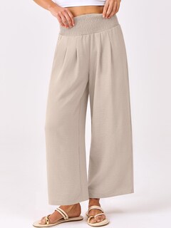 Foto 2 | Pantalones Palazzo Anrabess De Cintura Alta Y Pierna Ancha Para Mujer - Venta Internacional.