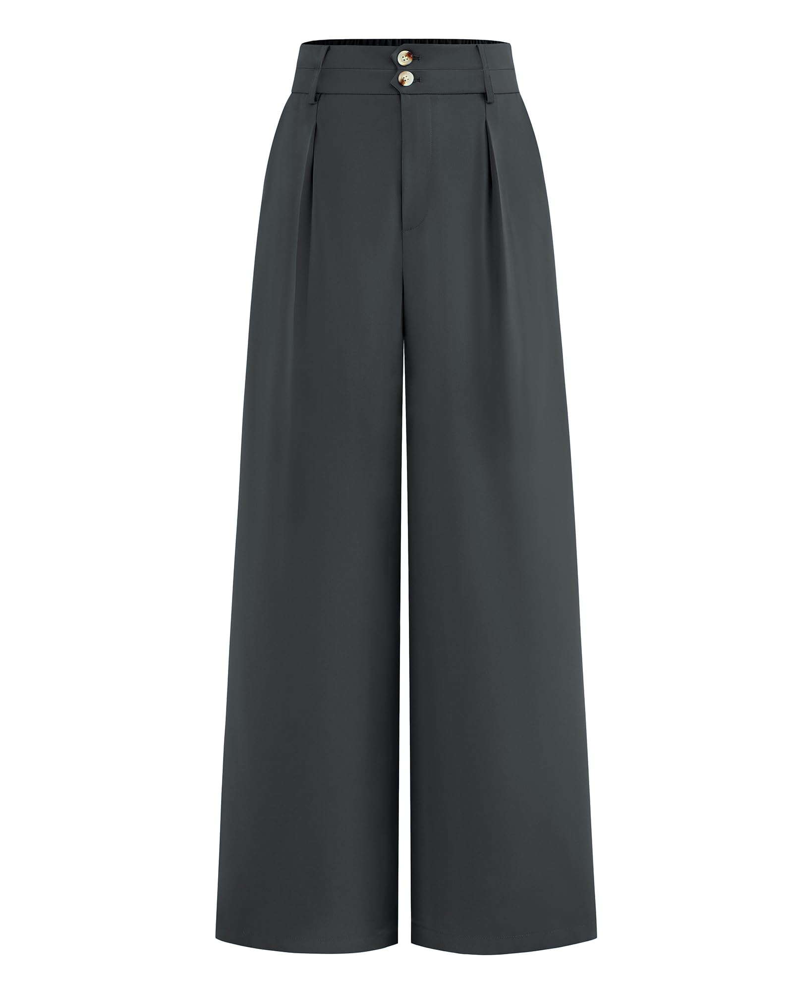 Pantalones De Vestir De Pierna Ancha Btfbm 2025 De Cintura Alta Para Mujer - Venta Internacional.