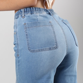 Foto 3 | Pantalón Recto Cadera Alta Para Mujer - Savi Basic