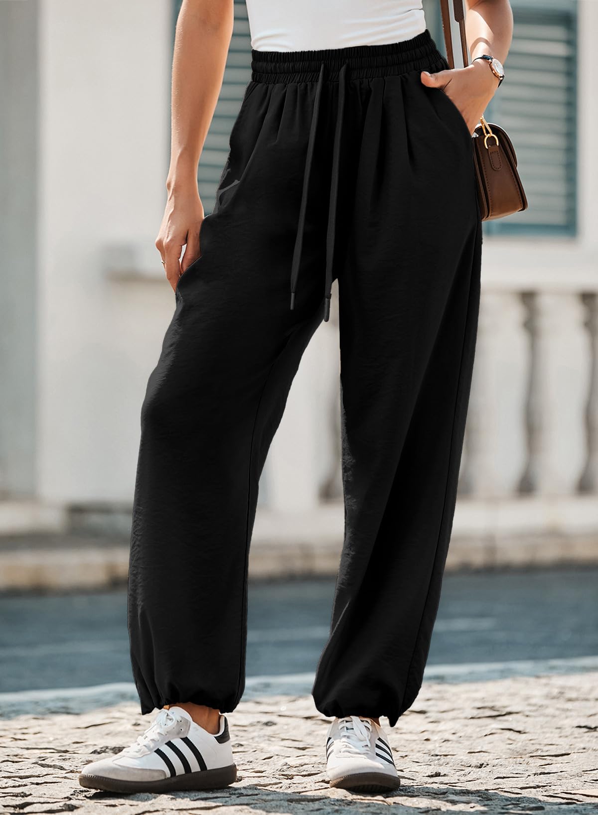 Foto 3 pulgar | Pantalones Anchos Dokotoo 2025 Para Mujer, Color Negro, Talla M - Venta Internacional.