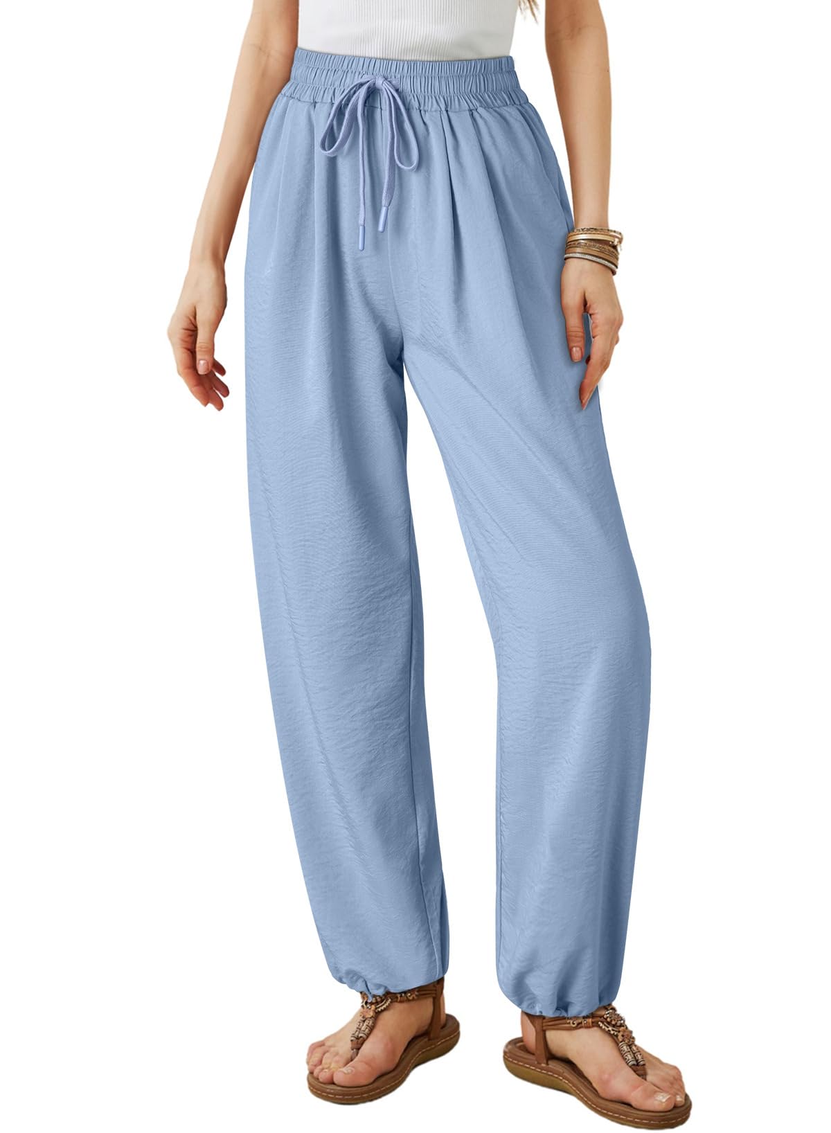 Foto 2 pulgar | Pantalones Dokotoo, Pantalones Cargo Informales De Cintura Alta Para Mujer - Venta Internacional.