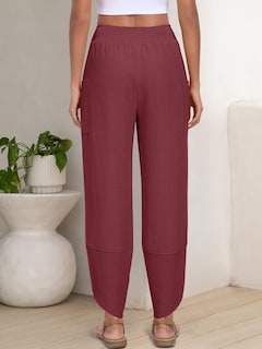 Foto 5 | Pantalones Capri Anrabess Palazzo Summer De Pierna Ancha Para Mujer - Venta Internacional.